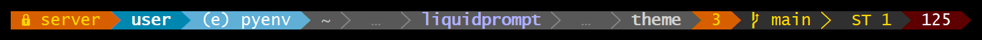   server  user  (e) pyenv  ~   …   liquidprompt   …   theme  3   main  ST 1  125 